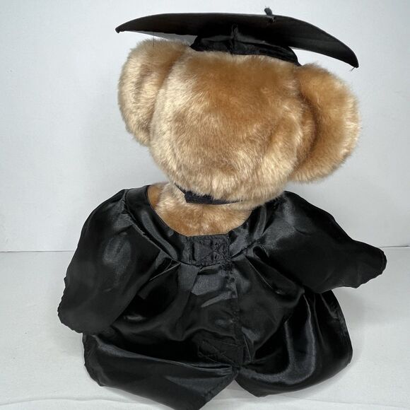Build-A-Bear Graduation Coat And Hat Sitting Brown Bear - Picture 3 of 4